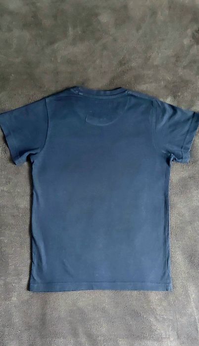 Granatowy t-shirt Mountain Warehouse unisex na 134-140 cm