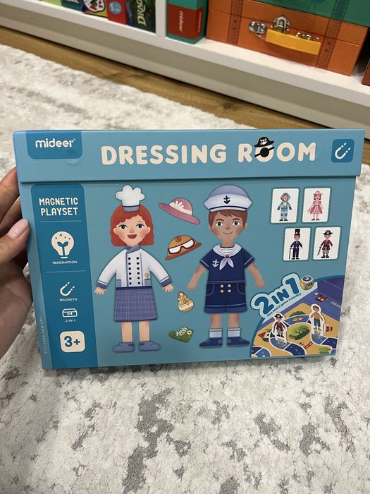 Meeder dressing room пазл  магнітна гра професії djeco dodo