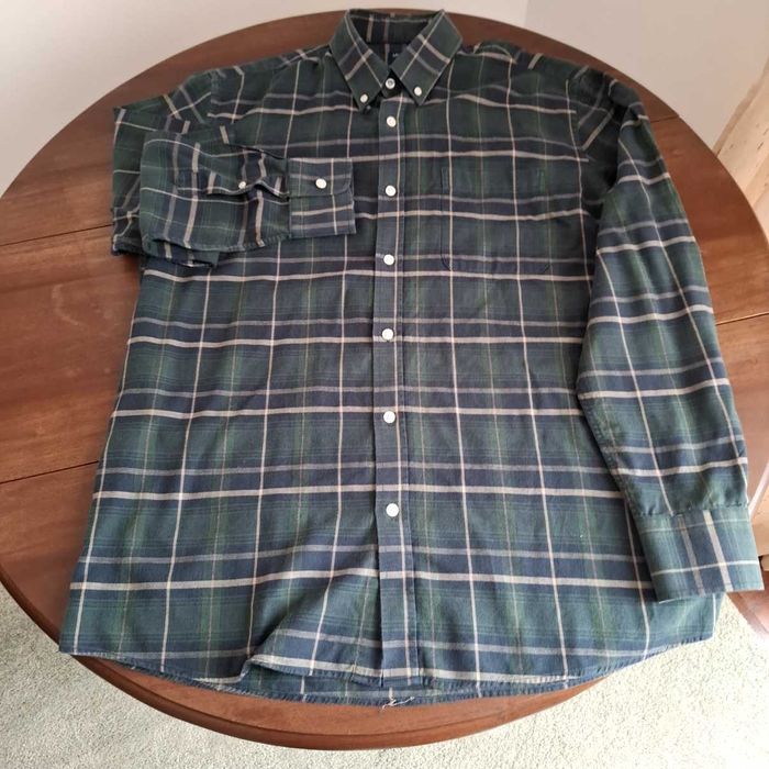 Camisa Mr. Blue Homem L – Verde Xadrez