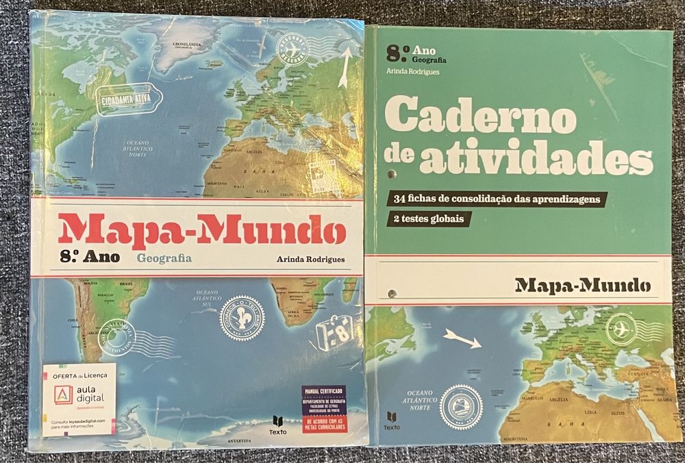 Manuais para o 7.º, 8.º e 9.º anos