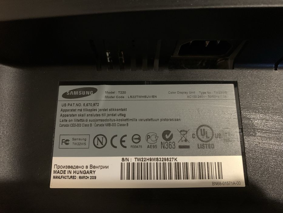 Монітор SAMSUNG самсунг