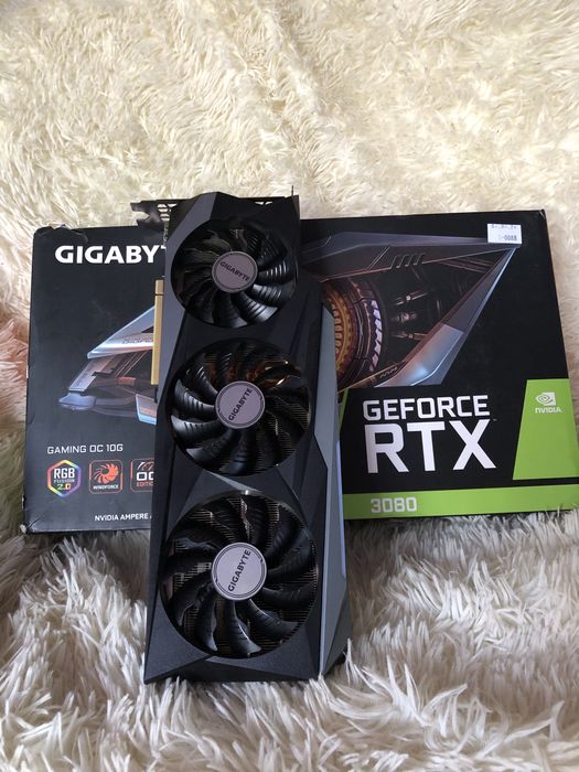 Видеокарта Rtx 3080 10 gb Gigabyte