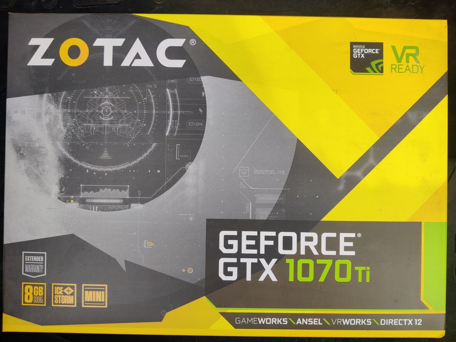 Відеокарта 1070 ti Zotac
