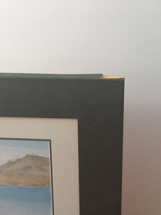 quadro de praia com gavota e barco64552974520707122