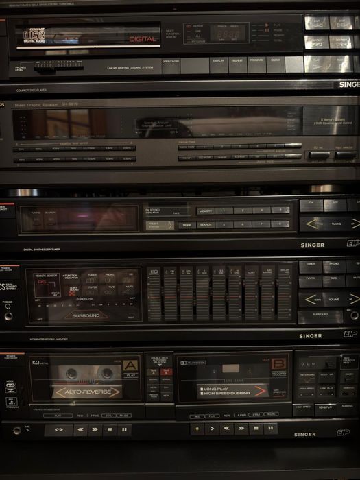 Movel aparelhagem singer/technics