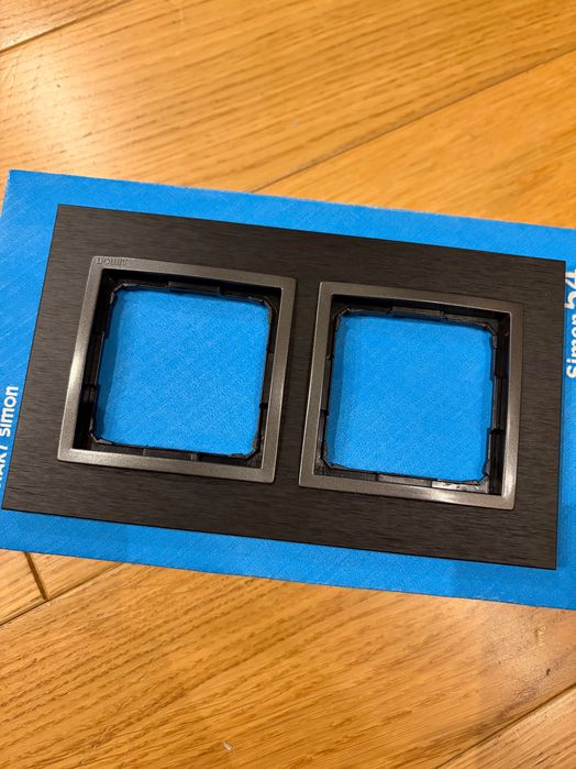 Ramka SIMONE 54 NATURE metal inox yin