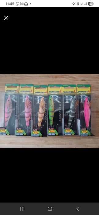 Palhaços pesca Choco/Lulas Yamashita Toto Sutte