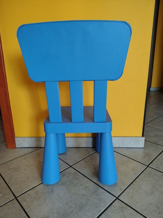 Krzesełko Ikea Mammut + gratis Kubuś i Kłapouchy
