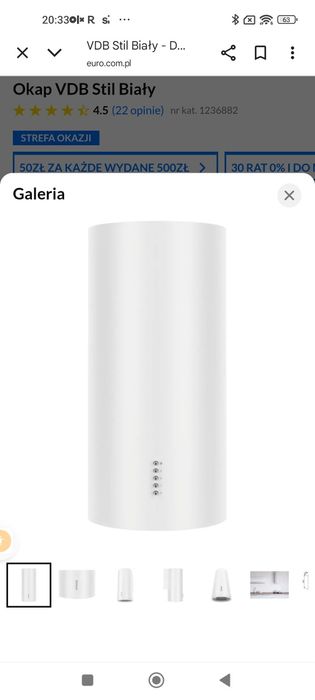 Okap VDB Stil Biały
Oceń w skali od 1 do 5





4.5
4.5 gwiazdek22 opi