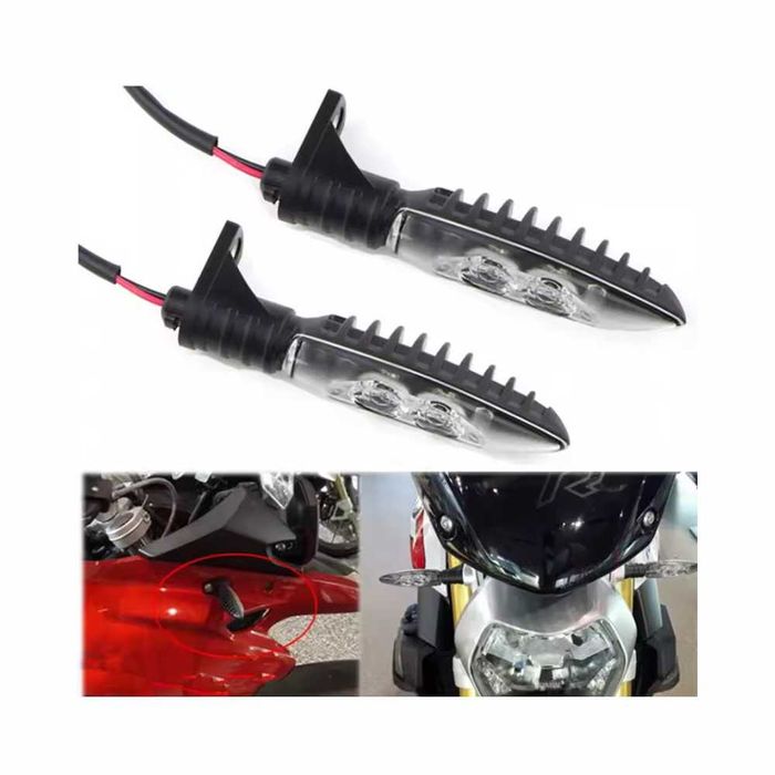 Par de Piscas LED para BMW F650GS F700GS F800GS R1200GS