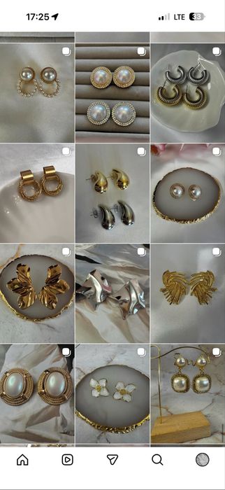 Сережки.Біжутерія