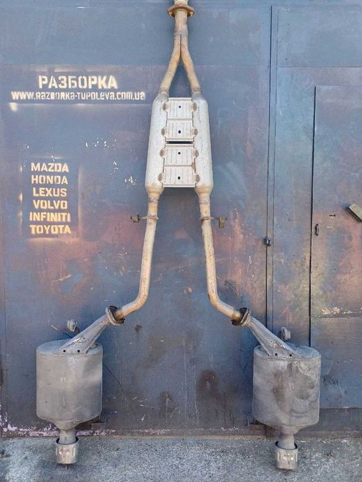 Глушитель банка выхлоп Infiniti M35h M37 Q70 hybrid 2010-2018 Разборка