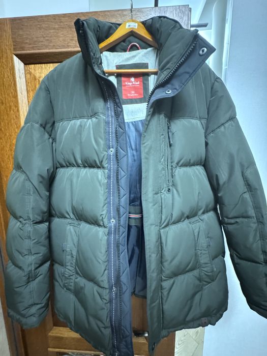 Куртка зимова 54 розмір колір олива