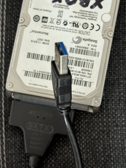 Dysk zewnetrzny 1Tb - używany do XBOX ONE