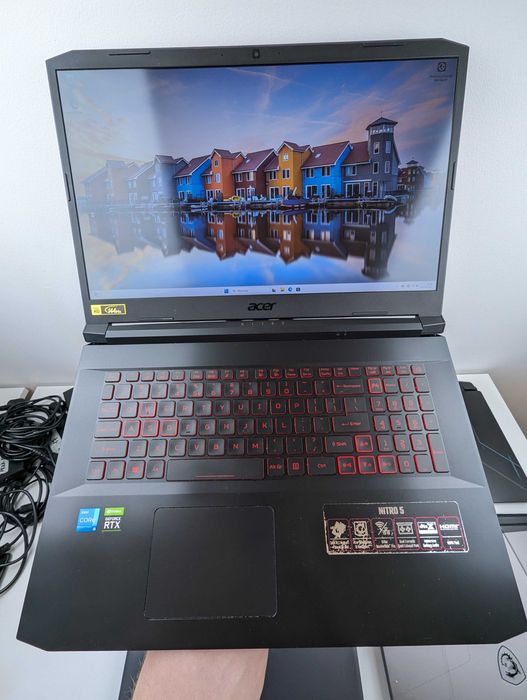 LAPTOP GAMINGOWY Acer Nitro RTX 3050 Intel i5-11400H 144 hz