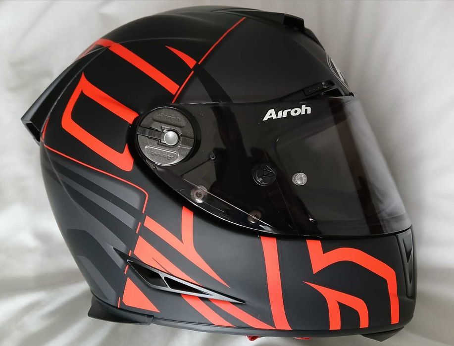 Capacete  AIROH GP 500 Sectors Orange Matt RC4 (S) NOVO NUNCA USADO!!!