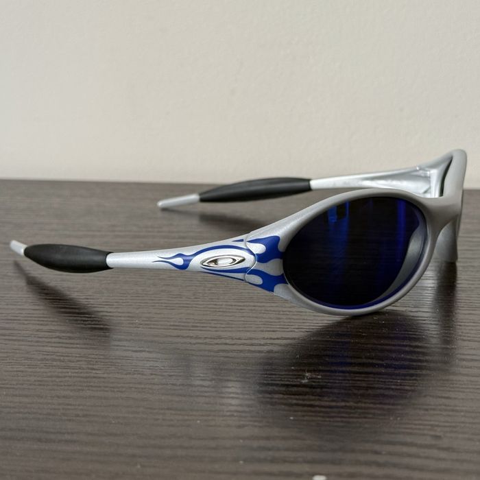 Окуляри Oakley eye jacket flames