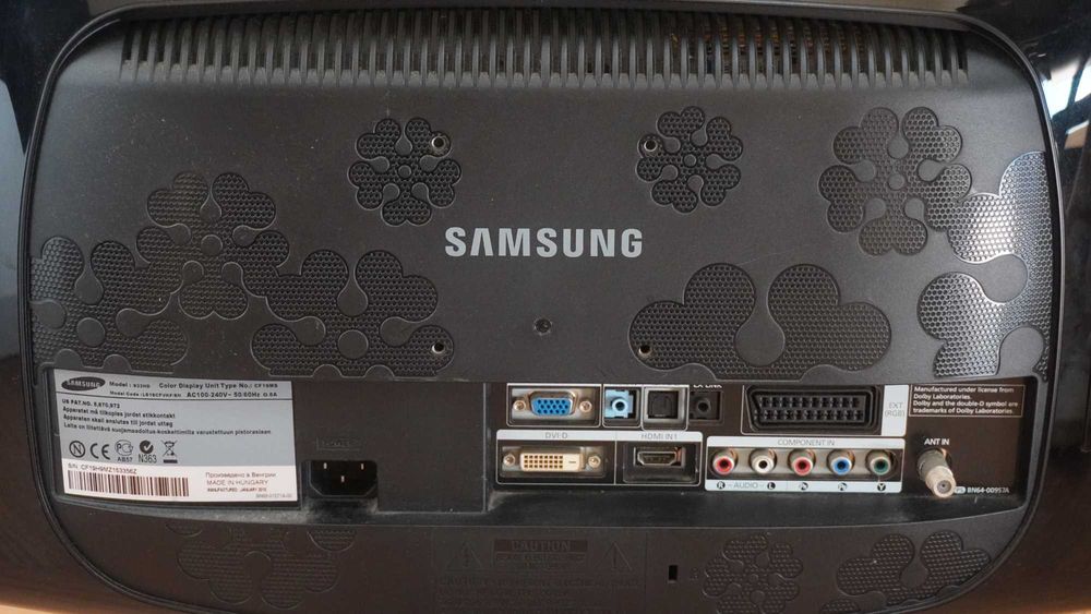 Monitor TV Samsung 19 polegadas com comando
