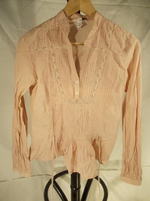 Bluzka koszula róż H&M 34/XS