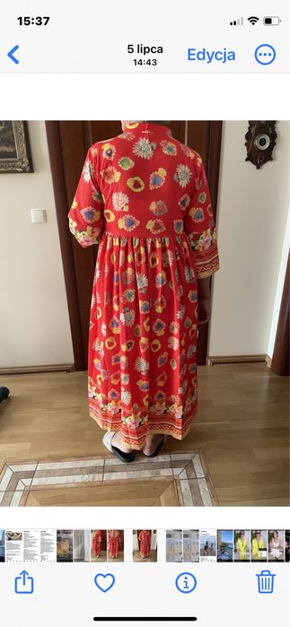 Sukienka długa rozm.44 Nowa