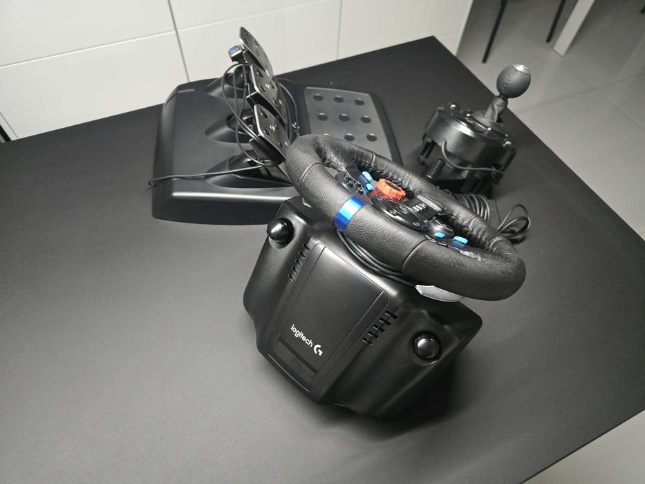 Logitech G29 PC/PS4/PS5 + shifter kierownica simracing