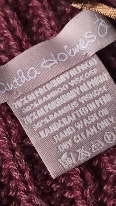 Шикарный теплый  шарф из беби альпака