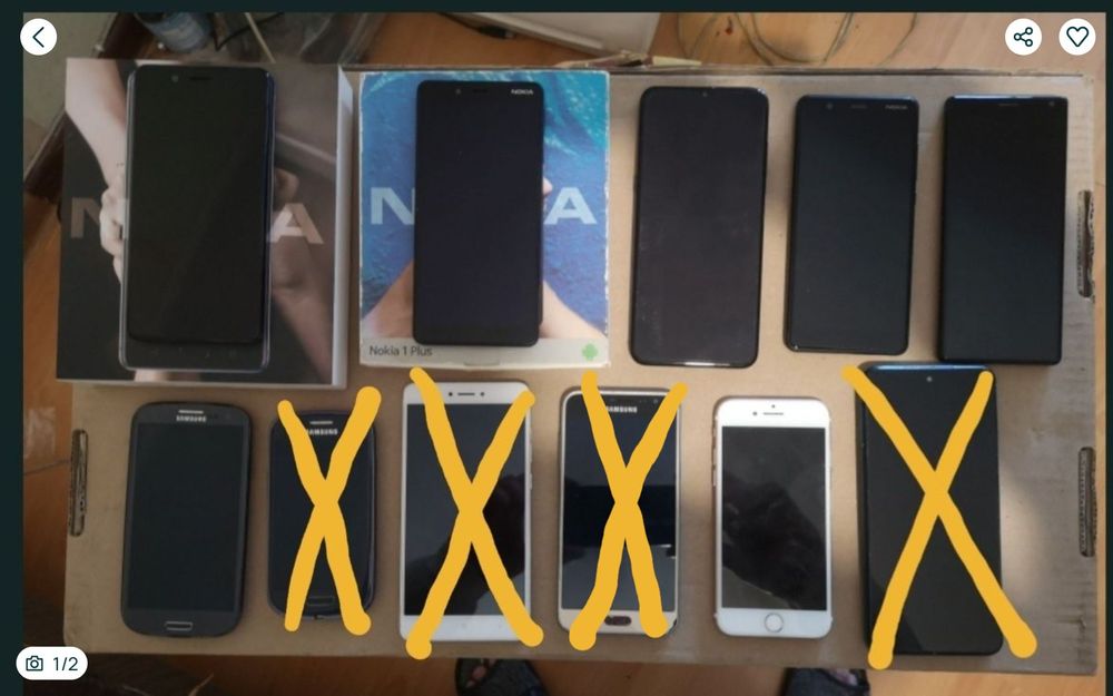 Продам мобильные телефоны