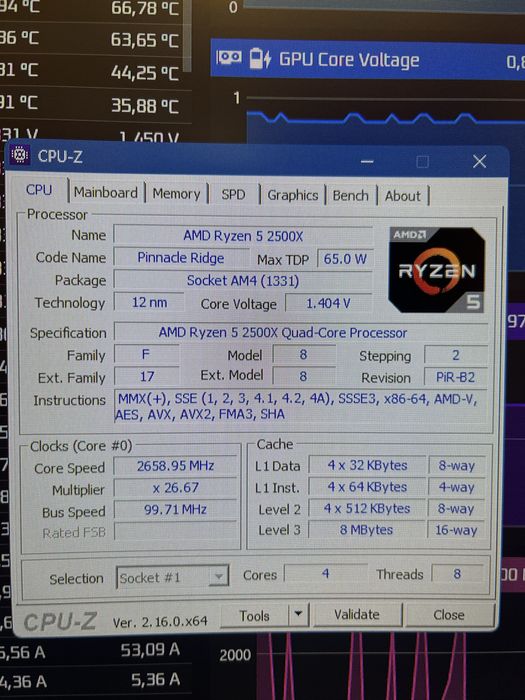 Процесор AMD Ryzen 5 2500X