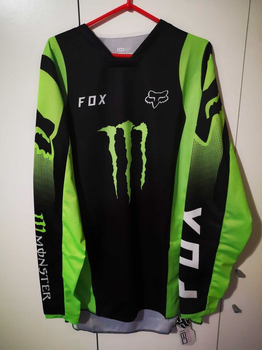 Strój FOX MX 180 (Monster Black)(cross,quad,enduro,mtb,dh)