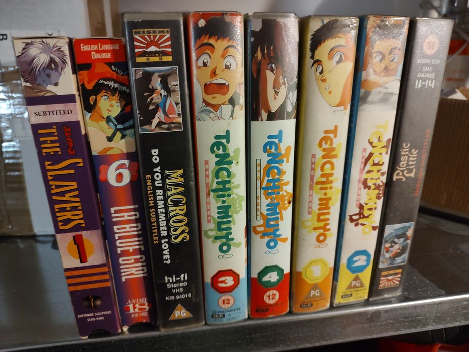 Anime VHS 8 kaset