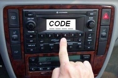 Codigo radio rádio VW Ford Audi Opel PIN Skoda Renault todas as marcas