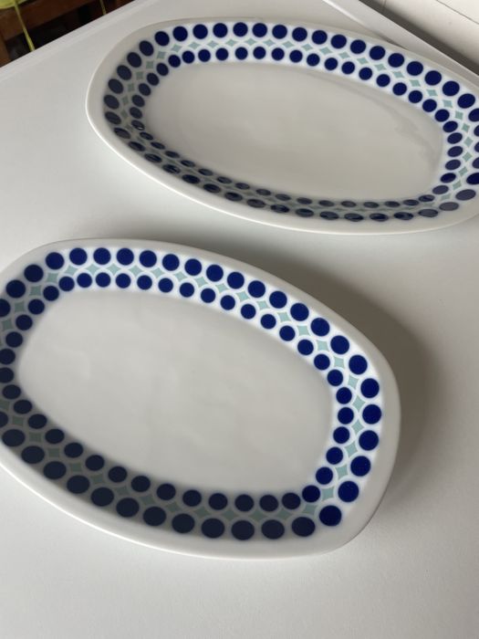 2 travessas de mesa da vista alegre