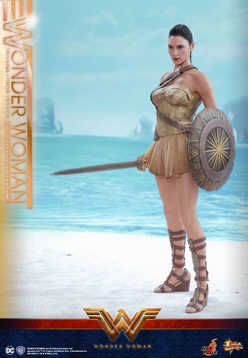 Фигурка 1/6 hot toys mms424 WONDER WOMAN (TRAINING ARMOR VERSION)