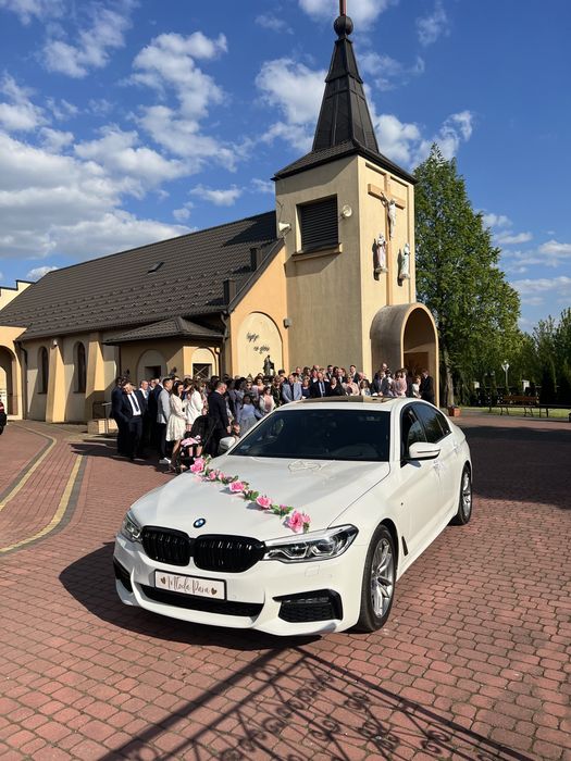 Auto do ślubu BMW 5 G30 M pakiet