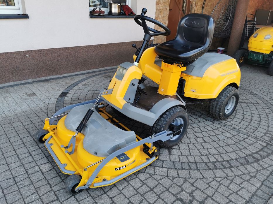 Stiga Park 20HP Briggs z Pompą Ol 2 noże elektryczne Traktorek Kosiark