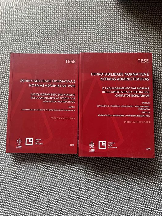 Derrotabilidade Normativa e Normas Administrativas (2 Volumes)