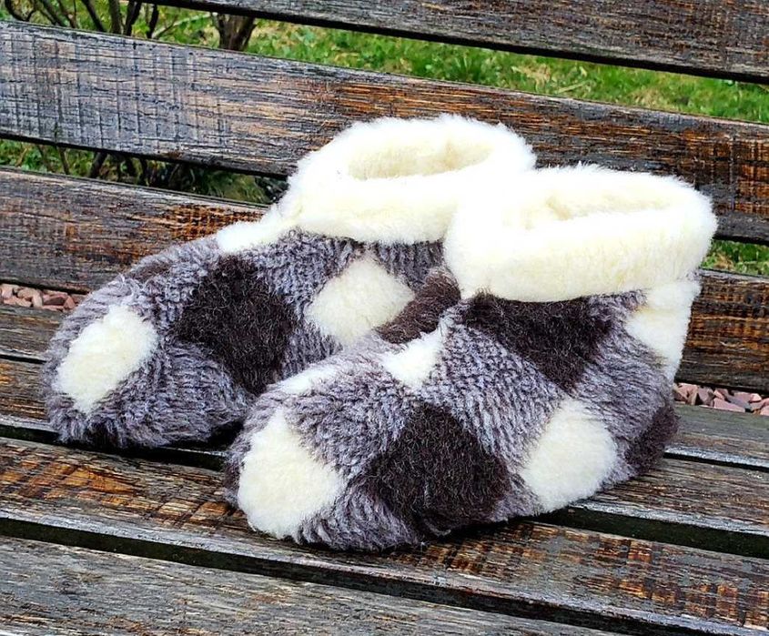 Чуні низькі із овчини капці тапочки валянки гурт опт, чуни мужские