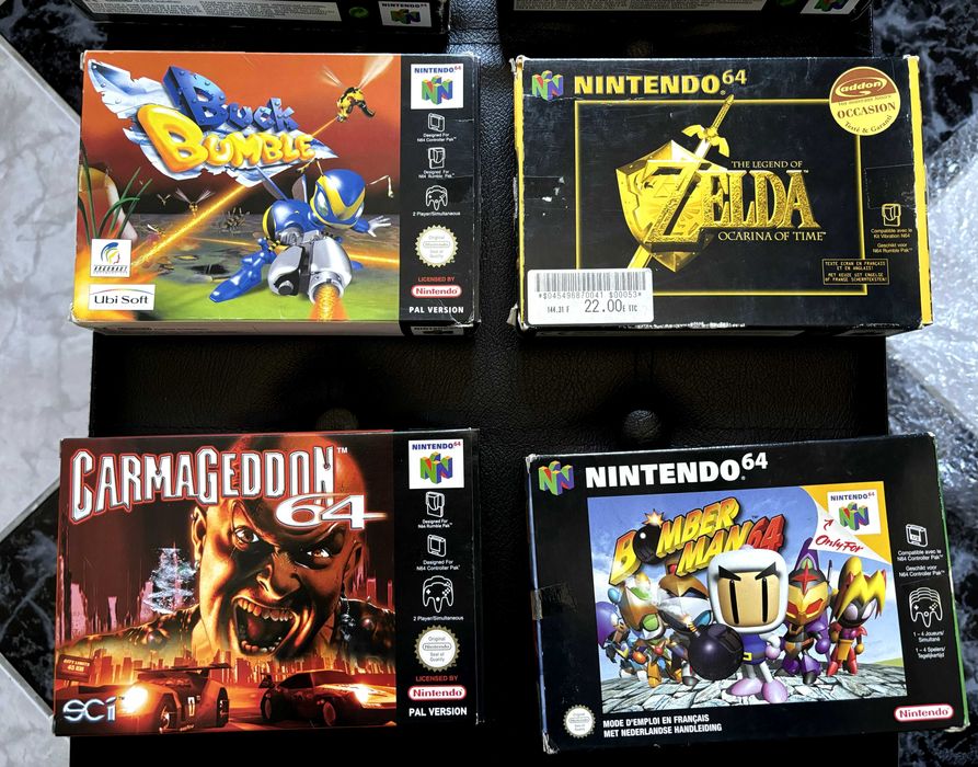Varios Jogos Nintendo 64 completos