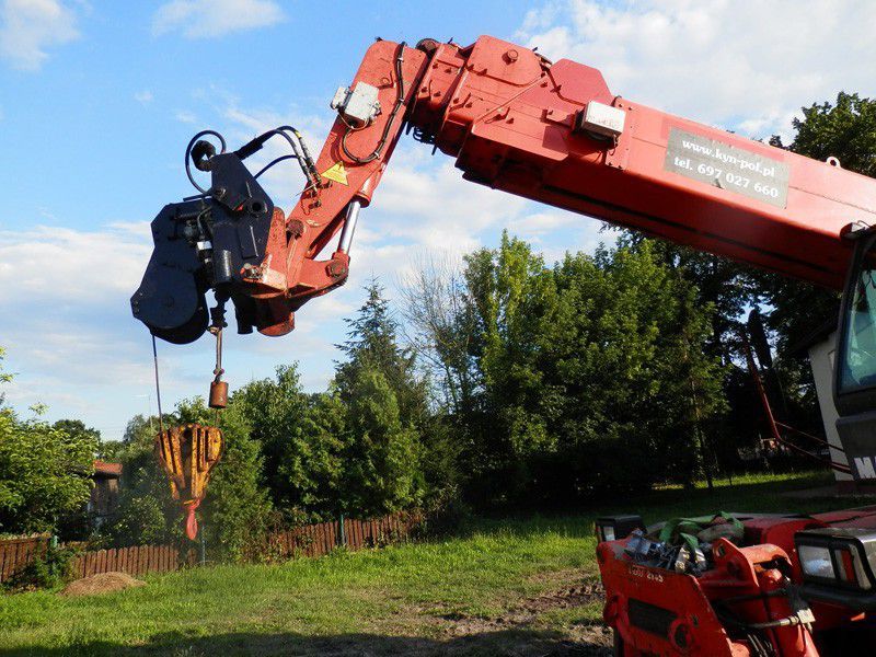 Wynajem Ładowarek Teleskopowych Manitou 2150 z obsługą lub bez - PILNE