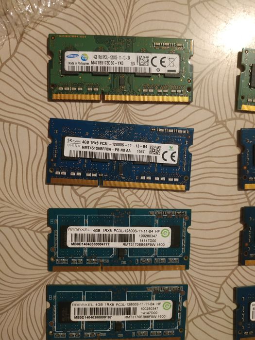 Ddr3 so dimm 8 gb 2 шт по  4 gb комплект  для ноута