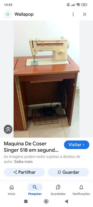 Máquina de costura