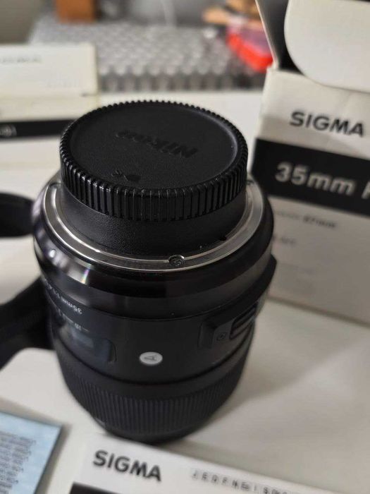 Sigma 35mm f/1.4 DG HSM Art Nikon F + Докстанция UD-01NA