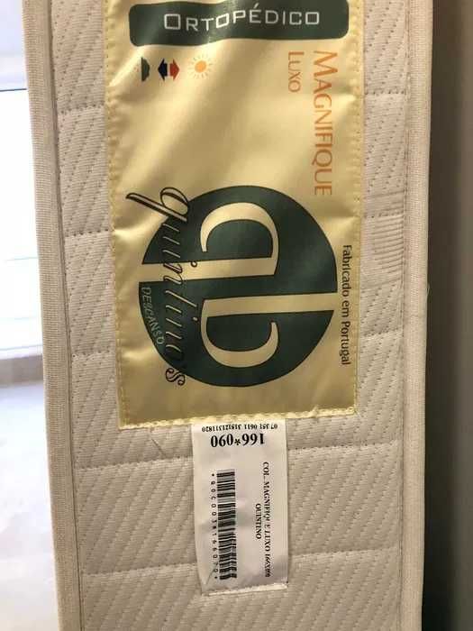 Colchão e estrado cama de criança