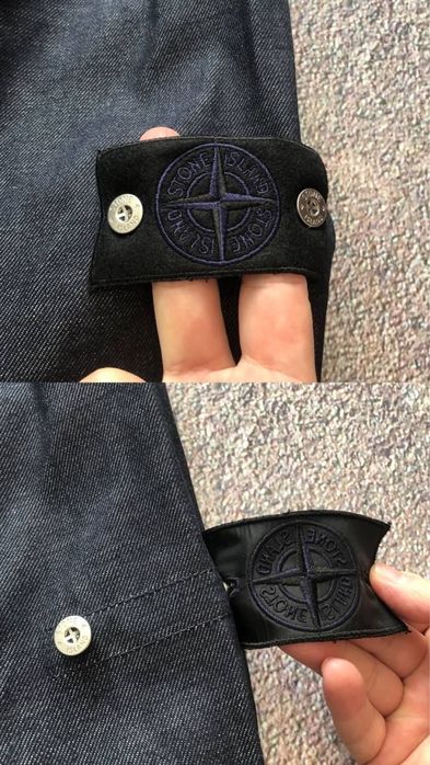 Stone Island Indigo Denim Over Shirt