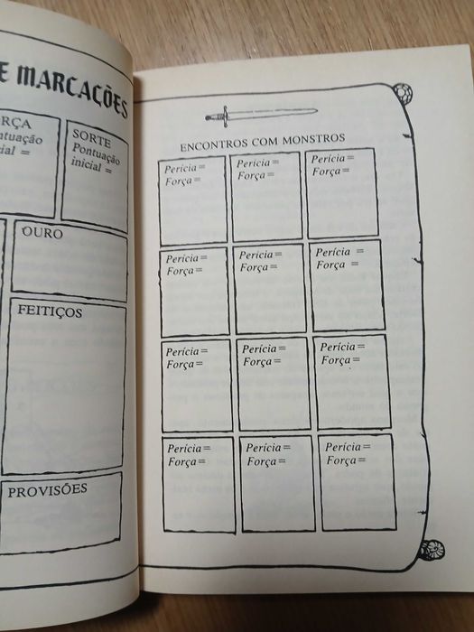 Livro aventuras fantásticas - Máscaras de Destruição