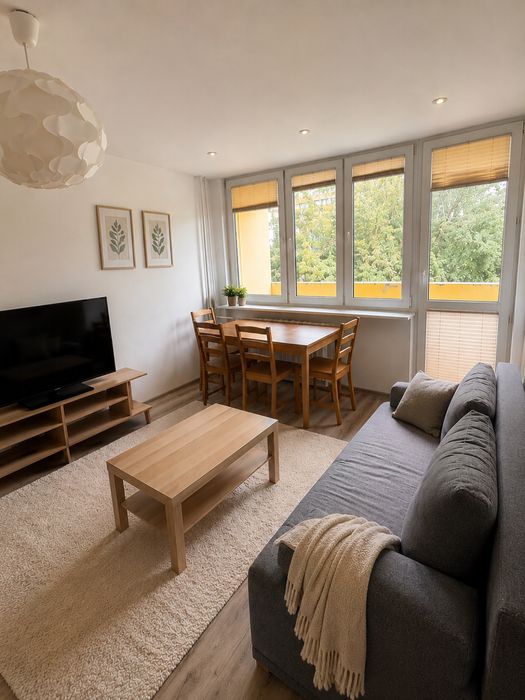 Do wynajęcia 2-pokojowe mieszkanie 42 m² | Bielany – Wawrzyszew | 7 min do metra