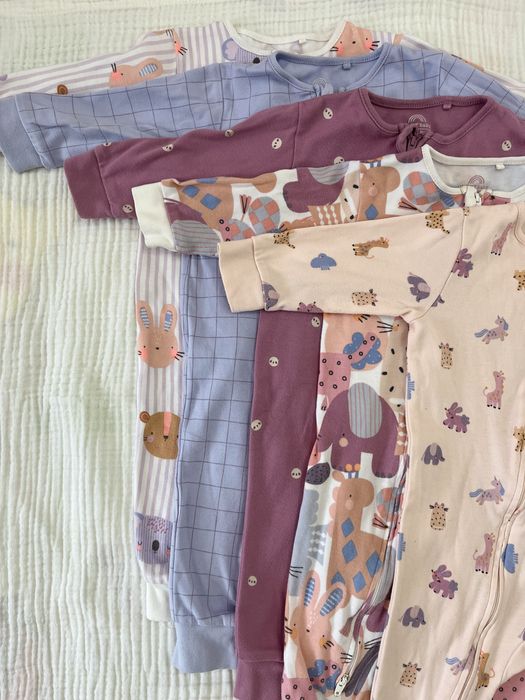 Набір чоловічок сліп next з нової колекціі 6-9 місяців