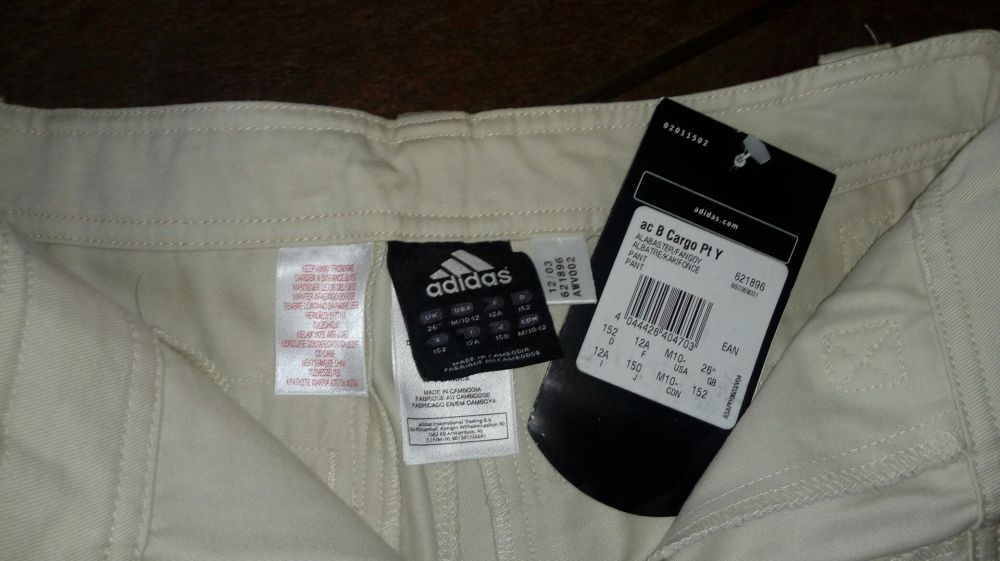 Bojówki Adidas- Nowe