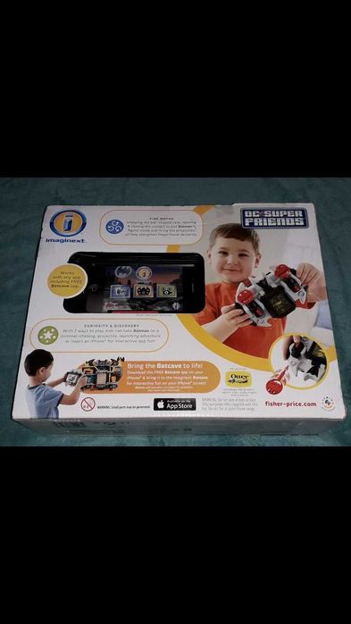 Imaginext Batman. Batwing case for iphine. Zabawka Nowa