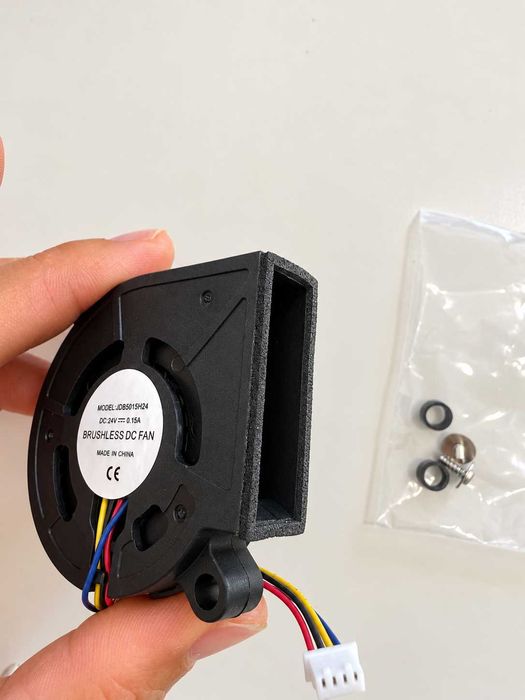 Ventoinha Blower 5015 24V Compatível com Bambu Lab X1/X1C P1S/P1C 5015 Blower Fan 24V Compatible BambuLab X1 P1 Series